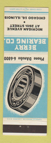 Matchbook Cover - Berry Bearing Chicago IL