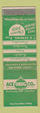 Matchbook Cover - Ace Drug Company San Diego CA