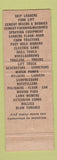 Matchbook Cover - Acme Rends Los Angeles Glendale Pasadena Lancaster CA
