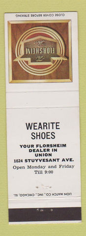 Matchbook Cover - Florsheim Shoes Wearite