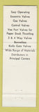 Matchbook Cover - DeZurik Valves Sartell MN Galt ON