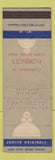 Matchbook Cover - Mary Muffet Girl's Clothes Florence's North Adams MA