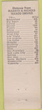 Matchbook Cover - Marietti Nichols Santa Cruz CA Hertz S and H Green Stamps