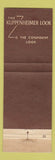 Matchbook Cover - Kuppenheimer Men's Clothes Bell's Brownsville TX