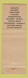 Matchbook Cover - Mexican Mart Brownsville TX crafts