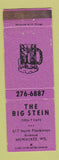 Matchbook Cover - The Big Stein Milwaukee WI WEAR