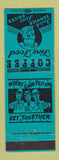 Matchbook Cover - Bing & Bob's Russett Bar Cafe Idaho Falls ID