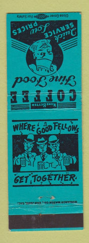 Matchbook Cover - Bing & Bob's Russett Bar Cafe Idaho Falls ID
