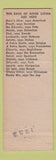 Matchbook Cover - Villa Victor Restaurant Syosset LI NY