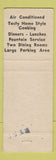 Matchbook Cover - Brad Lynn Restaurant