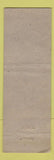 Matchbook Cover - House of Gold Men's Clothes Newark NJ WEAR