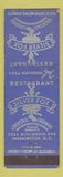 Matchbook Cover - Silver Fox Restaurant Washington DC