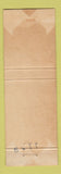 Matchbook Cover - Wyoming Bar Rawlins WY feature WEAR