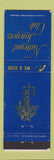 Matchbook Cover - National Lawyers Club Washington DC?