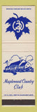Matchbook Cover - Maplewood Country Club
