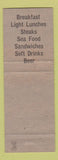 Matchbook Cover - El Toro Drive Inn Restaurant Port Isabel TX