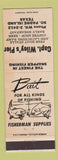 Matchbook Cover - Captain Wiley's Pier South Padre Island TX