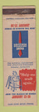 Matchbook Cover - March of Dimes Infantile Paralysis New York City WEAR