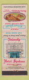 Matchbook Cover - Silver Grill Hotel Spokane WA WEAR