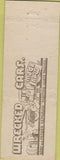Matchbook Cover - Crewnshaw Body Fender Works Los Angeles CA