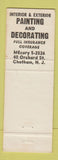 Matchbook Cover - Howard Tyson Painting Decorating Chatham NJ