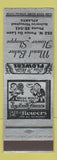 Matchbook Cover - Maud Baker Flower Shoppe Atlanta GA SAMPLE