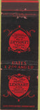 Matchbook Cover - Hotel Lenhart Sacramento CA