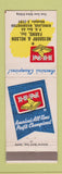 Matchbook Cover - Heisdorf Nelson Farms chicks Kirkland WA