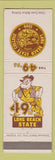 Matchbook Cover - Long Beach State College CA 49ers Norm Meager's Clothes