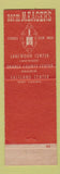 Matchbook Cover - Long Beach State College CA 49ers Norm Meager's Clothes