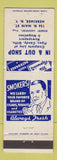 Matchbook Cover - In & Out Shop Tobacco Herkimer NY