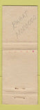 Matchbook Cover - Rabat Hilton Hotel Morocco WEAR
