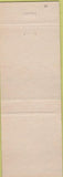 Matchbook Cover - Fresno Malt Shop Cafe CA