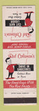 Matchbook Cover - Red Coleman's Cut Rate Liquor  Dallas Terrell TX Grocery