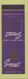 Matchbook Cover - Sammy's Restaurants Chicago?