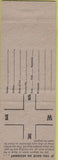 Matchbook Cover - Caneer Insurance Montebello CA