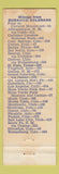 Matchbook Cover - Richard's Restaurant Motel Durango Colorado Mesa Verde