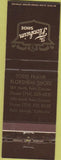 Matchbook Cover - Florsheim Shoes Palm Springs CA