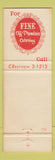 Matchbook Cover - New Hampshire House Restaurant Summit NJ