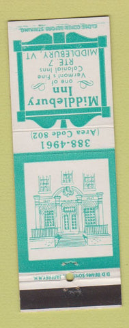 Matchbook Cover - Middlebury Inn VT DD Bean