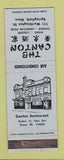 Matchbook Cover - Canton Chinese Restaurant Springfield MA