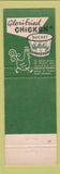Matchbook Cover - Holiday Restaurants Denver Colorado Colfax