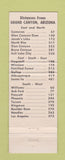 Matchbook Cover - Verkamp's Grand Canyon National Park AZ