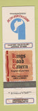 Matchbook Cover Broadbeach International Kings Road Tavern Golf Coast Australia