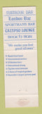 Matchbook Cover Broadbeach International Kings Road Tavern Golf Coast Australia