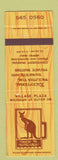 Matchbook Cover - Brew n Kangaroo