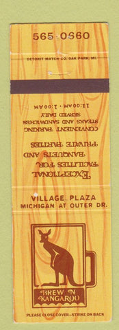 Matchbook Cover - Brew n Kangaroo