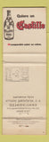 Matchbook Cover - Restaurant El Jardin Acapulco Mexico girlie Hotel Las Hamacas