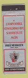 Matchbook Cover - St Anthony Hotel San Antonio TX WEAR