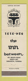 Matchbook Cover - The Inn Between Sarasota FL